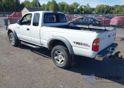 2002 Toyota Tacoma Base V6 z USA, uszkodzony, nr VIN 5TEWN72N62Z896627